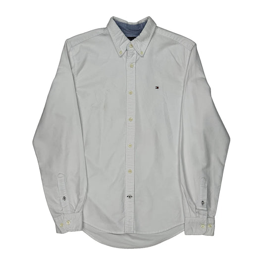 Tommy Hilfiger Shirt - Small White Cotton