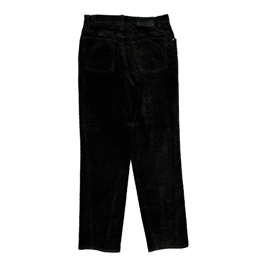 Ralph Lauren Cord Trousers - 28″ Waist Black Corduroy