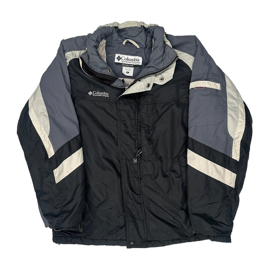 Columbia Reversible Ski Jacket - Medium Black Polyester