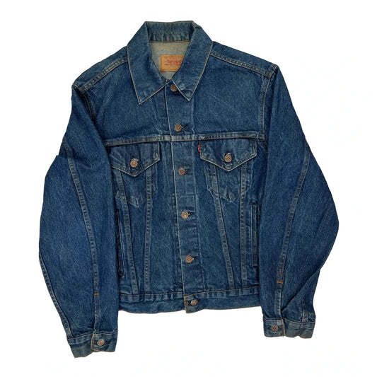 Made In USA Levis 80S Denim Jacket - Large Blue Cotton