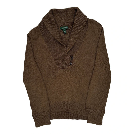 Ralph Lauren Jumper - Medium Brown Cotton