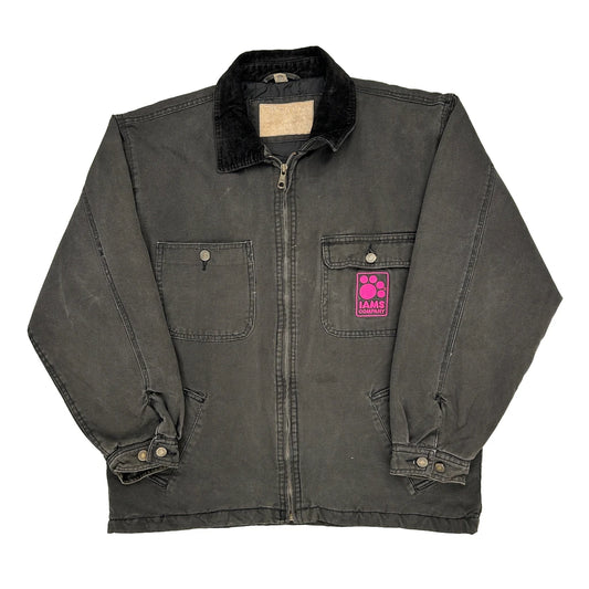 Iams Company Unbranded Jacket - Medium Black Cotton