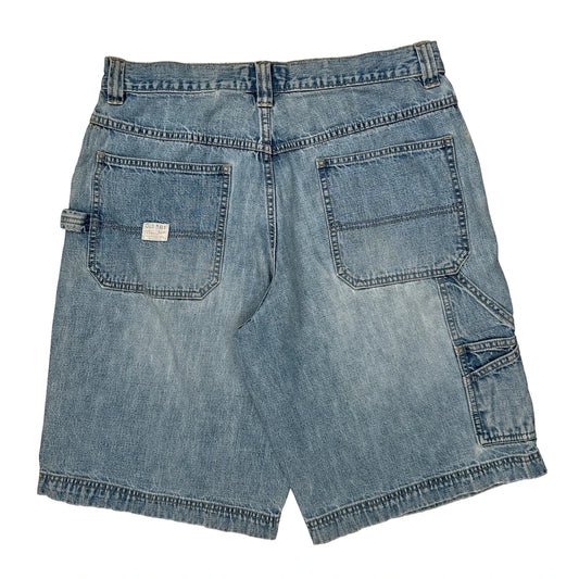 Old Navy Denim Shorts - 32W 9L Light Wash Cotton