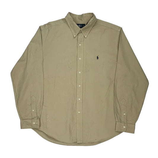 Ralph Lauren Shirt - 2XL Beige Cotton