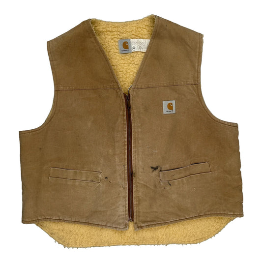 Carhartt Gilet - 2XL Brown Cotton