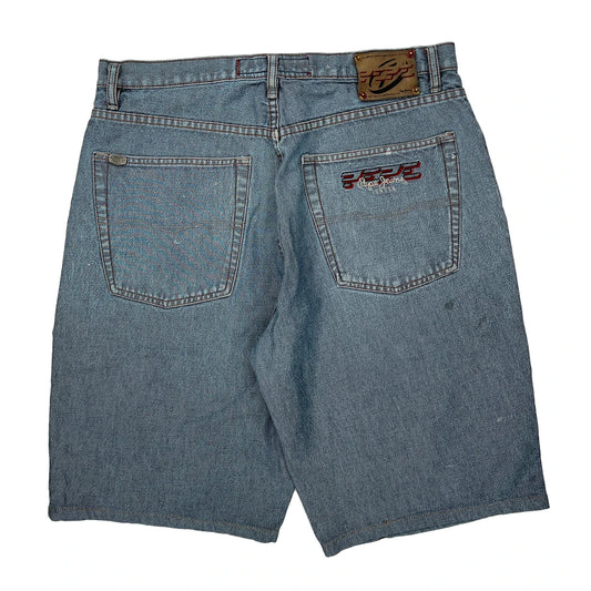 Pepe Jeans Denim Shorts - 34W 12L Blue Denim