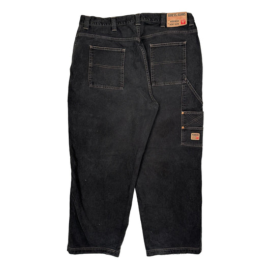 Guess Carpenter Jeans - 38W 29L Black Cotton