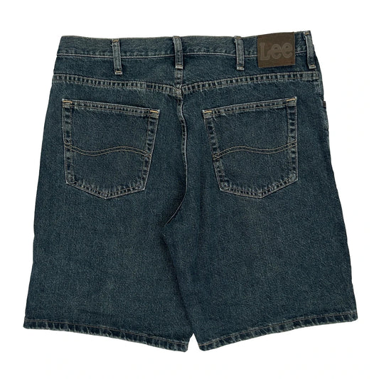Lee Denim Shorts - 36W 10L Dark Wash Denim