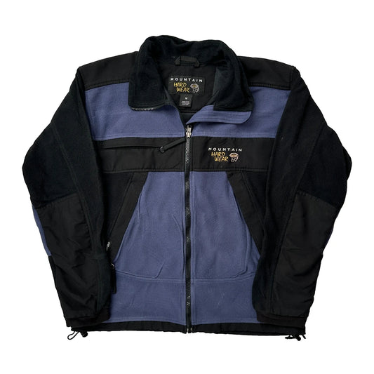 Mountain Hard Wear Fleece Jacket - Medium Blue Polyester