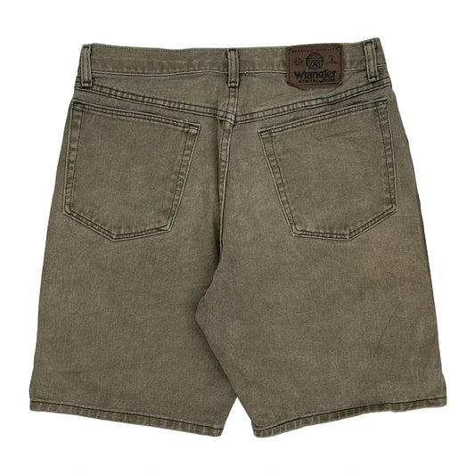 Wrangler Denim Shorts - 30W 9L Grey Denim