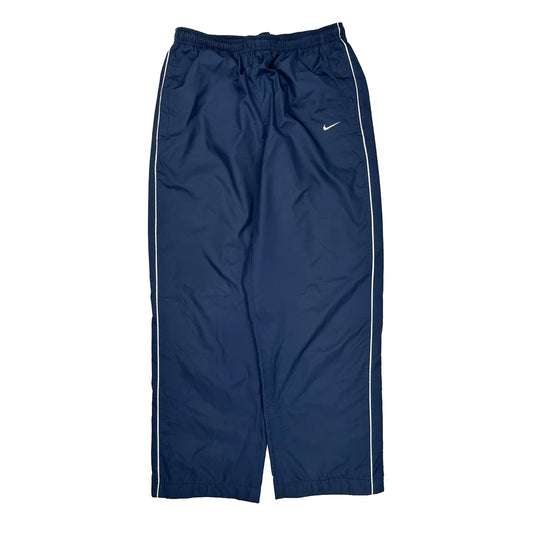 Nike Tracksuit - Large Blue Polyester