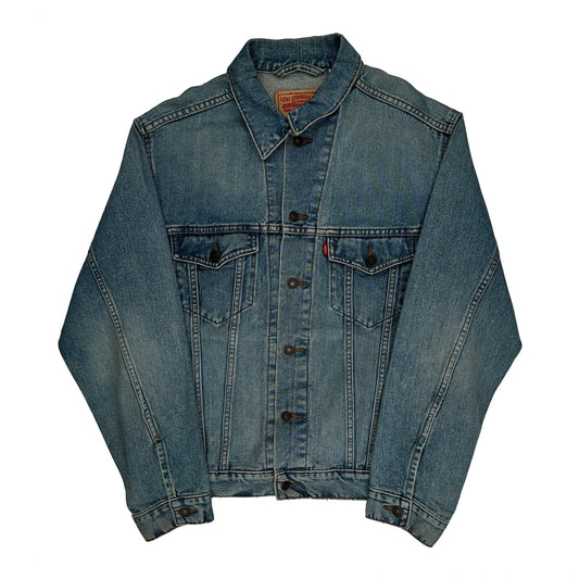 Levis Denim Jacket - Medium Blue Cotton