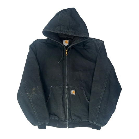 Made In USA Carhartt Jacket - XL Black Cotton