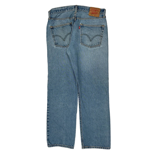 501 Levis Jeans - 32W 30L Light Wash Denim