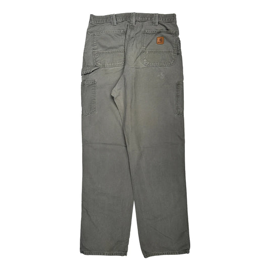 Vintage Carhartt Cargo Trousers - 35W 34L Grey Cotton