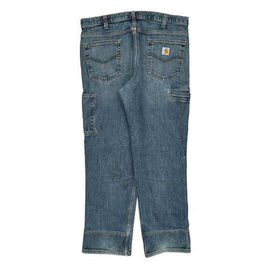 Carhartt Carpenter Jeans - 36W 30L Blue Cotton