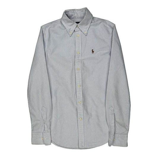Ralph Lauren Striped Shirt - XS Blue Cotton