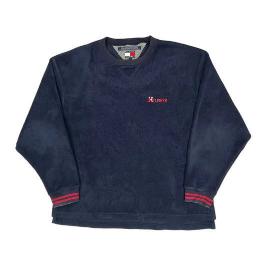 Tommy Hilfiger Fleece - Large Navy Polyester