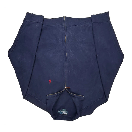 Polo By Ralph Lauren Zip Up - 2XL Navy Cotton