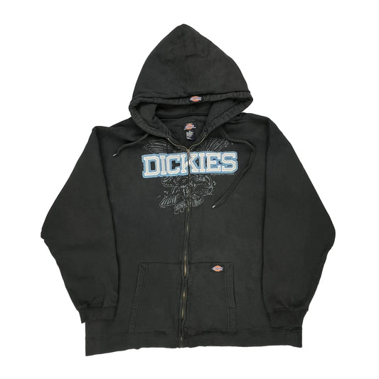 Dickies Spellout Hoodie - XL Black Cotton