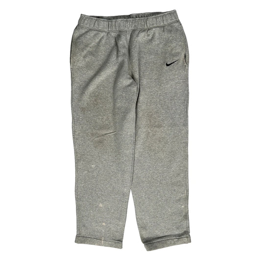 Nike Joggers - Large Grey Cotton Blend