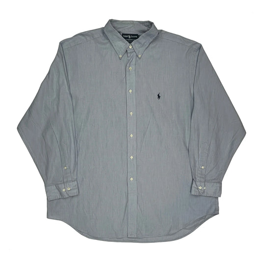 Ralph Lauren Shirt - 2XL Blue Cotton