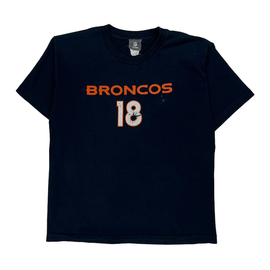 Broncos Nfl T-Shirt - XL Navy Cotton