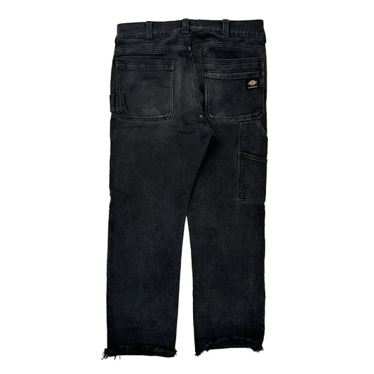Dickies Carpenter Jeans - 36W 27L Black Cotton