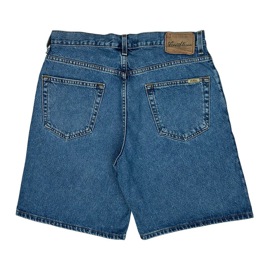 Vintage Signature Levis Baggy Denim Shorts - 34W 9L Blue Cotton