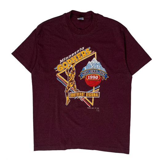 Minnesota Gophers Unbranded College T-Shirt - XL Burgundy Polyester Blend