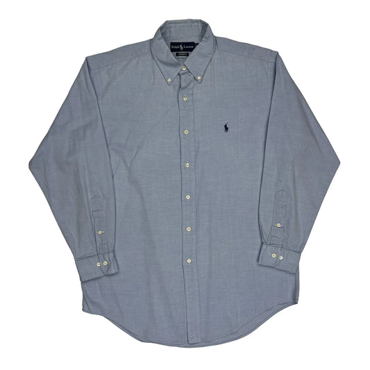 Ralph Lauren Shirt - Medium Blue Cotton