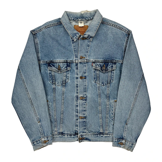 Levis Denim Jacket - XL Blue Cotton