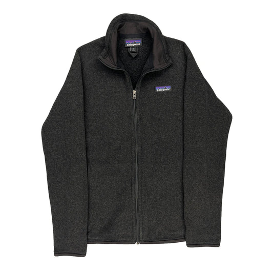 Patagonia Fleece Jacket - Small Grey Polyester