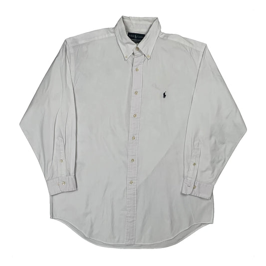 Ralph Lauren Shirt - Large White Cotton