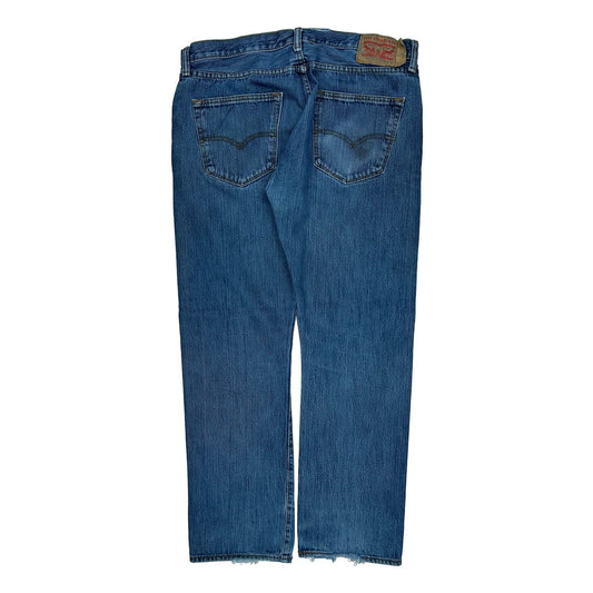 Levis Jeans - 35W 30L Blue Cotton