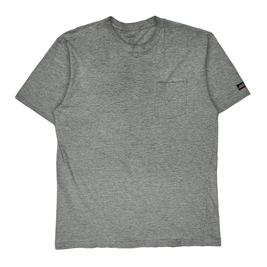 Dickies Tall T-Shirt - XL Grey Cotton Blend