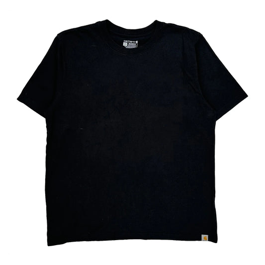 Vintage Carhartt T-Shirt - Large Black Cotton