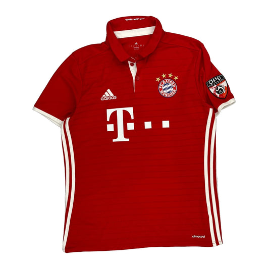 Bayern München Adidas Football Football Shirt - Medium Red Polyester