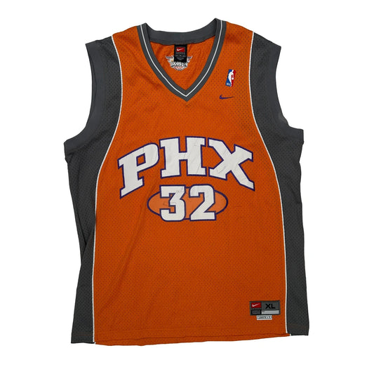 Vintage Phoenix Suns Nike Nba Jersey - XL Orange Polyester