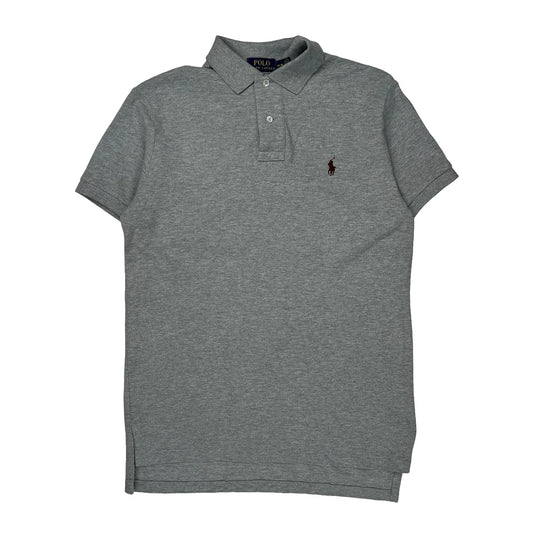 Polo By Ralph Lauren Polo Shirt - Medium Grey Cotton