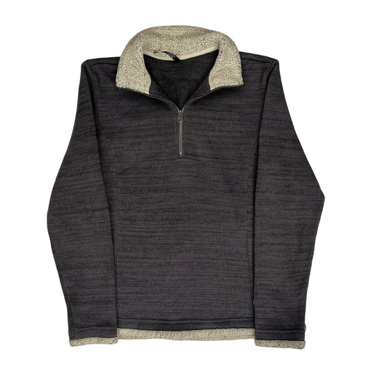 Patagonia Fleece - Large Grey Polyester Blend