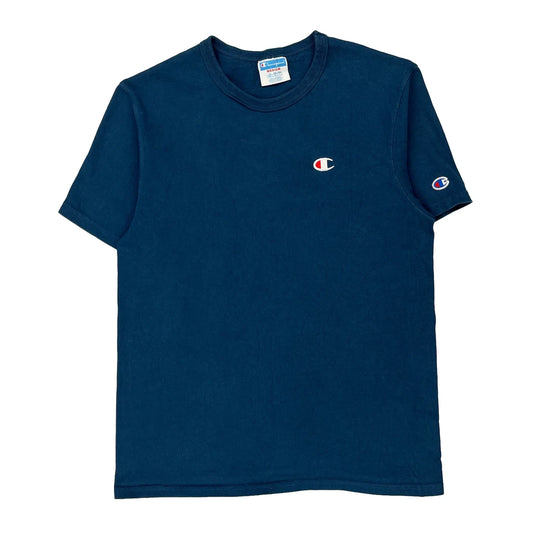 Champion T-Shirt - Medium Blue Cotton