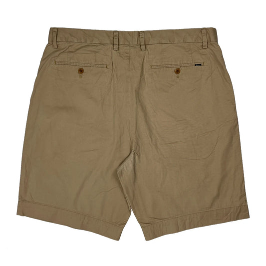 Vintage Polo By Ralph Lauren Chino Shorts - 36W 7L Beige Cotton