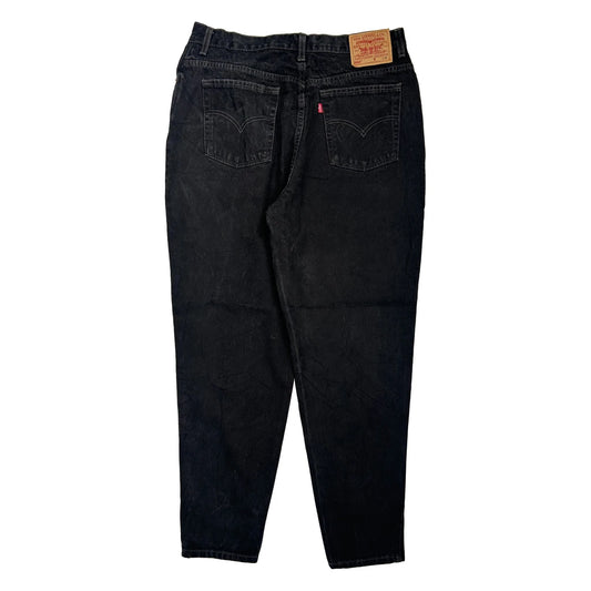 Levis 550 Jeans - 34W 31L Black Cotton