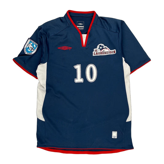 Fc Laurentides Umbro Football Football Shirt - Medium Red Polyester