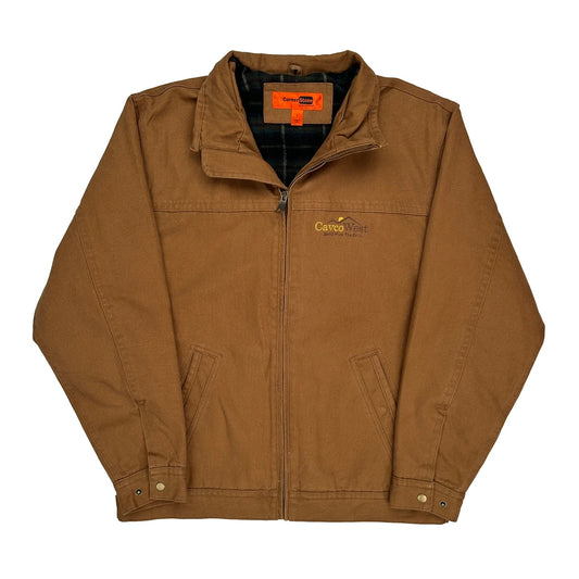 Port Authority Workwear Jacket - Large Brown Cotton
