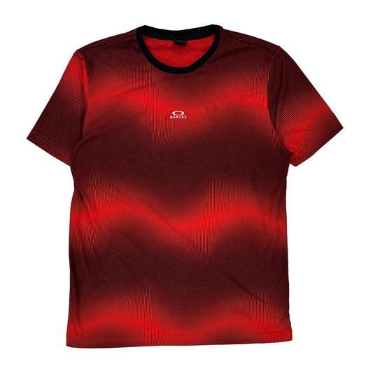 Oakley T-Shirt - Large Black Cotton