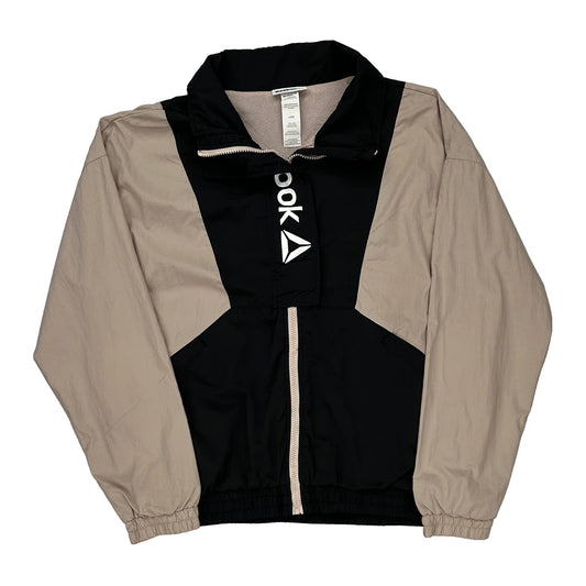 Reebok Jacket - Large Beige Nylon