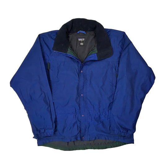 Vintage Patagonia Jacket - Large Blue Polyester