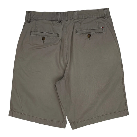 Tommy Hilfiger Chino Shorts - 32W 9L Khaki Cotton